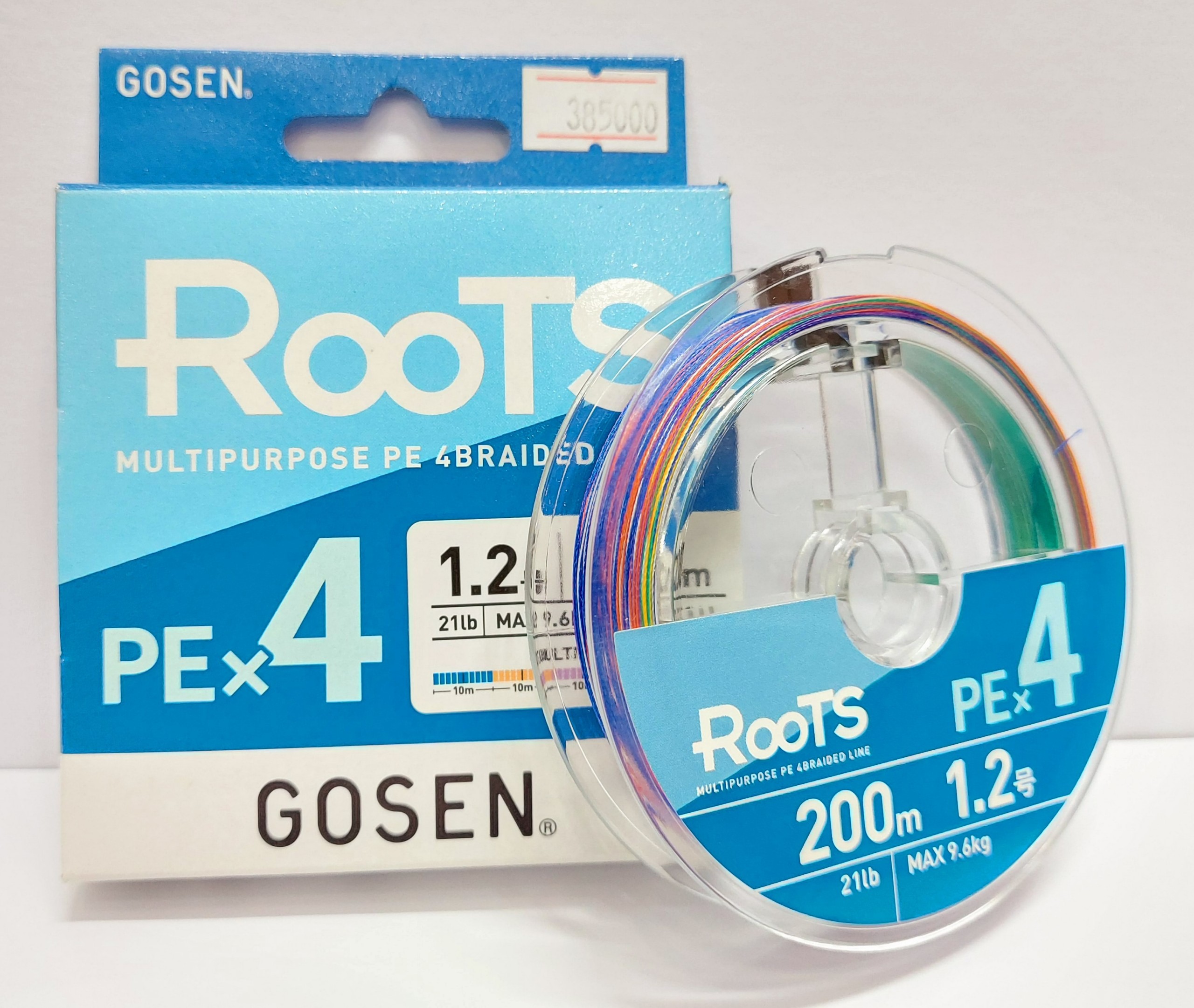 Braided lines Gosen RooTS PE X4 Multipurpose