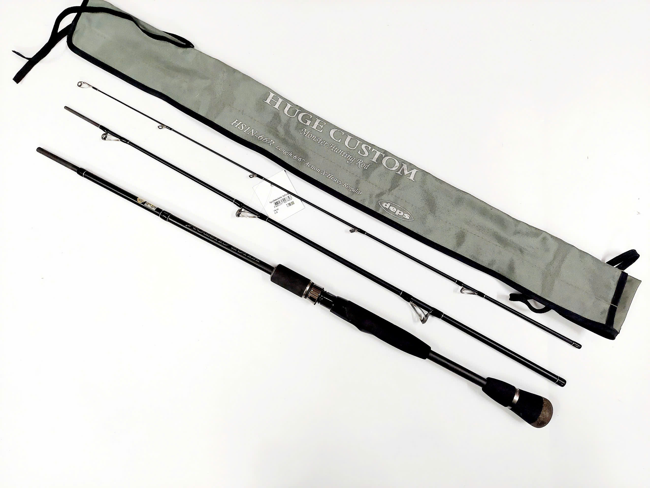 Deps Rod Spinning Huge Custom HS1N-66R Monster Hunting (2582